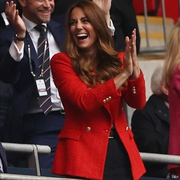 Zara Jackets Coats Zara Tweed Textured Double Breasted